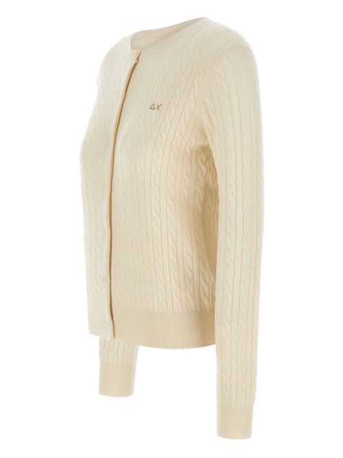 Cardigan donna bianco panna SUN 68 | K4524831